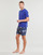 Oblečenie Muž Tričká s krátkym rukávom Polo Ralph Lauren T-SHIRT AJUSTE COL V EN COTON Modrá