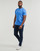 Oblečenie Muž Tričká s krátkym rukávom Polo Ralph Lauren T-SHIRT AJUSTE EN COTON POLO RALPH LAUREN CENTER Modrá