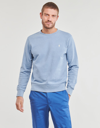 Oblečenie Muž Mikiny Polo Ralph Lauren SWEATSHIRT COL ROND EN MOLLETON Modrá / Modrá / Modrá