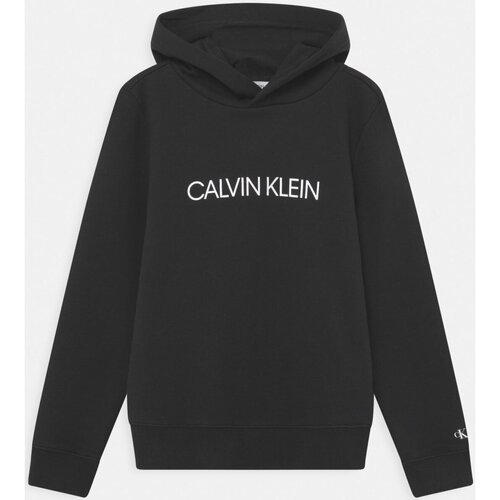 Oblečenie Deti Mikiny Calvin Klein Jeans IU0IU00163 Čierna