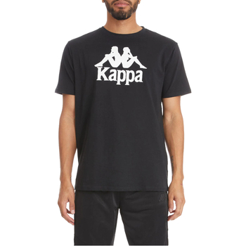 Oblečenie Muž Tričká s krátkym rukávom Kappa Authentic Estessi T-shirt Čierna