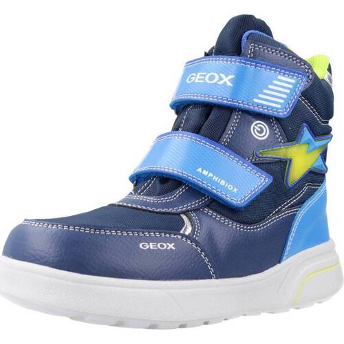 Topánky Chlapec Čižmy Geox J SVEGGEN BOY B ABX Modrá