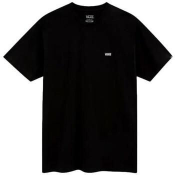 Oblečenie Tričká s krátkym rukávom Vans CAMISETA  LEFT CHEST LOGO 3CZEY28 Čierna