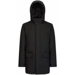Oblečenie Muž Kabáty Geox M VINCIT Čierna