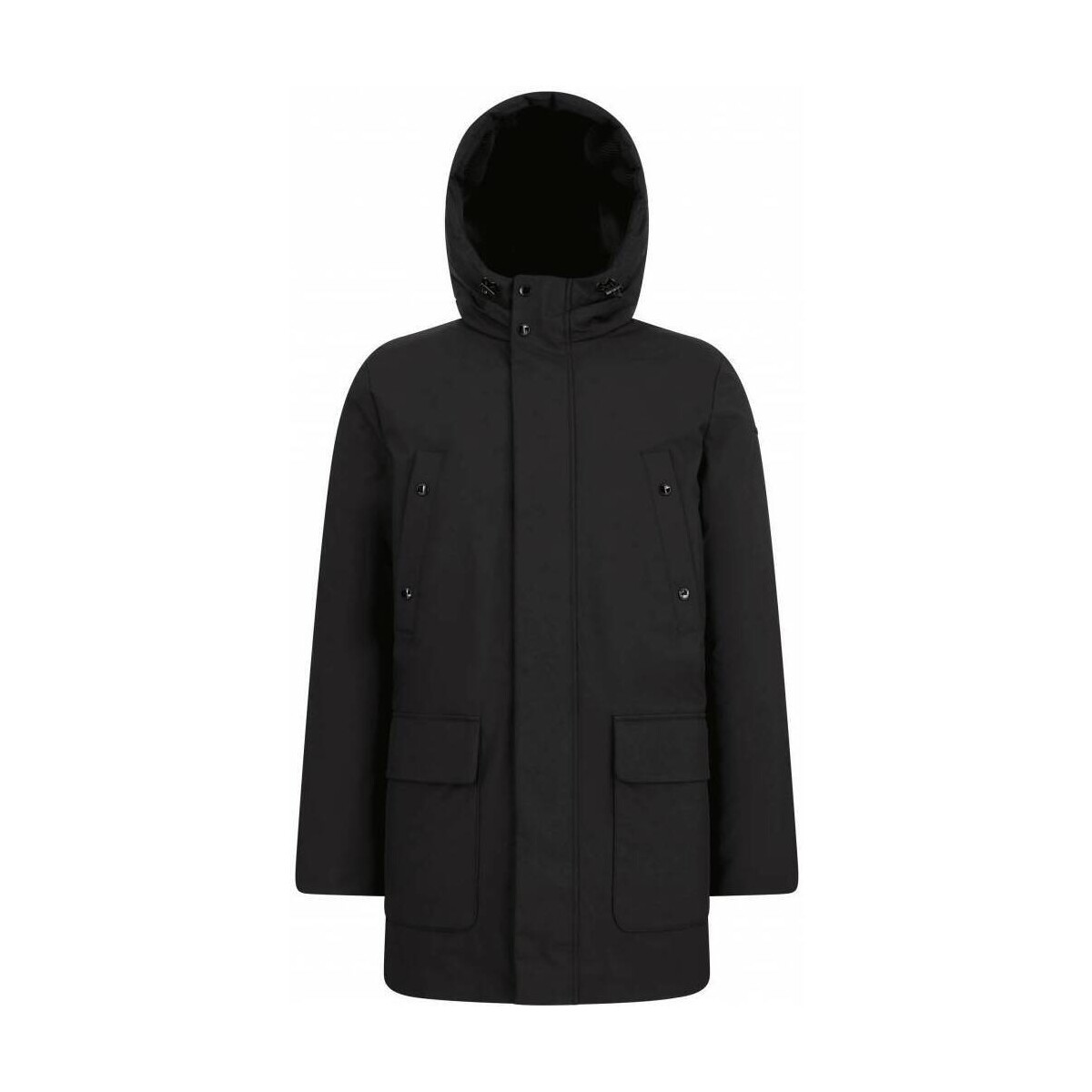 Oblečenie Muž Kabáty Geox M SPHERICA Čierna