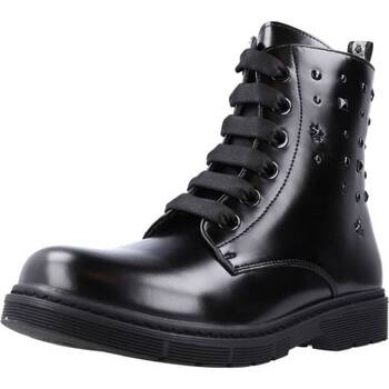 Topánky Dievča Čižmy Asso AG15581 Čierna
