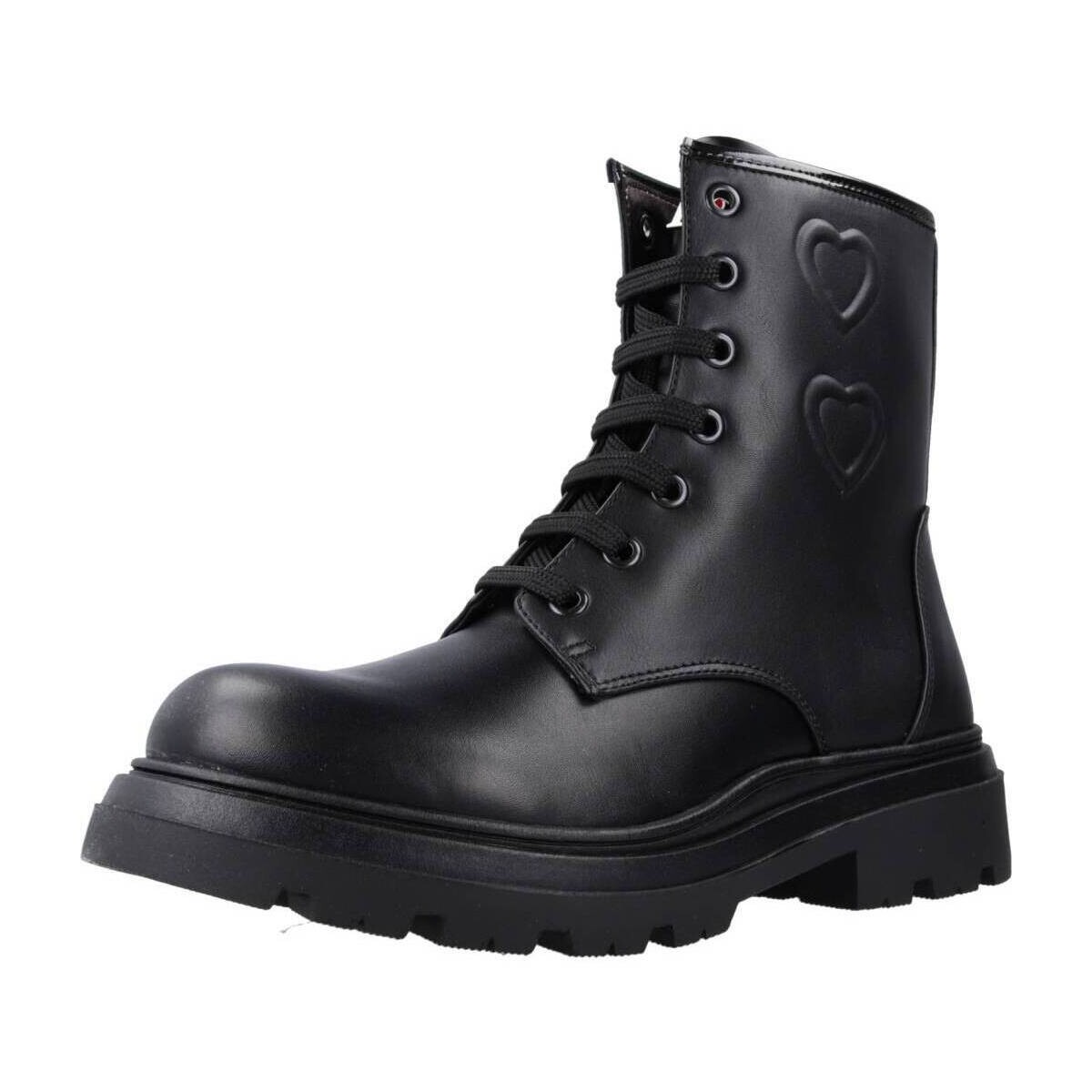 Topánky Dievča Čižmy Asso AG15703 Čierna