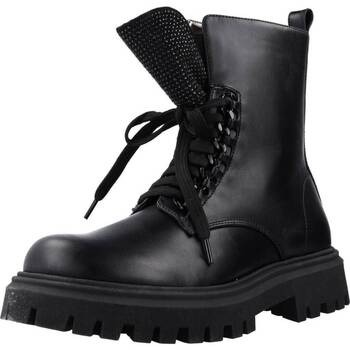Topánky Dievča Čižmy Asso AG15740 Čierna