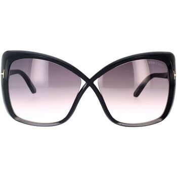 Hodinky & Bižutéria Slnečné okuliare Tom Ford Occhiali da Sole  FT0943/S Jasmin 01B Čierna