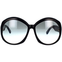 Hodinky & Bižutéria Slnečné okuliare Tom Ford Occhiali da Sole  Annabelle FT1010/S 01B Čierna