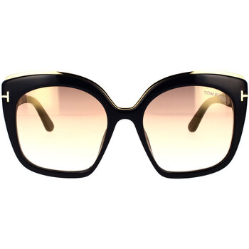 Hodinky & Bižutéria Slnečné okuliare Tom Ford Occhiali da Sole  Chantalle FT0944/S 01G Čierna