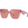 Hodinky & Bižutéria Žena Slnečné okuliare D&G Occhiali da Sole Dolce&Gabbana DG4438 3405A4 Ružová