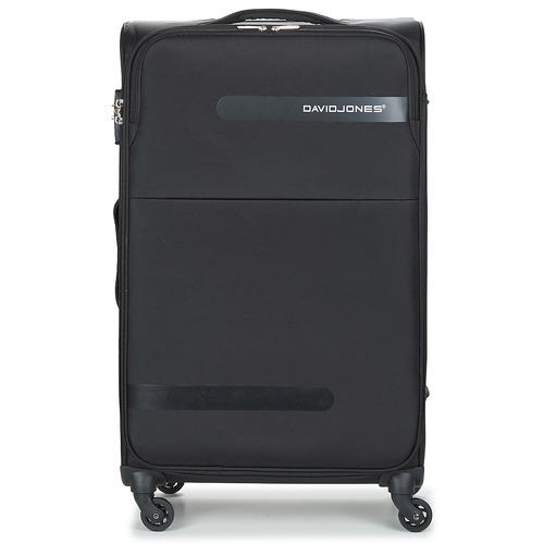Tašky Pružné cestovné kufre David Jones BA-5049-3 Čierna