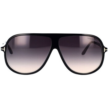 Hodinky & Bižutéria Slnečné okuliare Tom Ford Occhiali da Sole  Spencer FT0998/S 01B Čierna