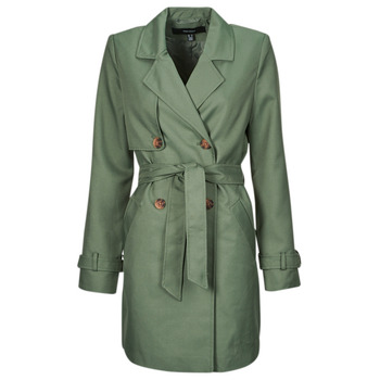 Oblečenie Žena Kabátiky Trenchcoat Vero Moda VMCELESTE Zelená