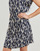 Oblečenie Žena Krátke šaty Vero Moda VMEASY Čierna / Biela