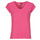 Oblečenie Žena Tričká s krátkym rukávom Pieces PCBILLO TEE LUREX STRIPES Ružová