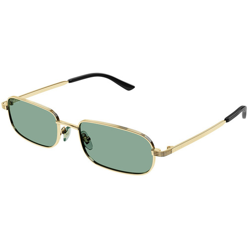 Hodinky & Bižutéria Slnečné okuliare Gucci Occhiali da Sole  GG1457S 005 Zlatá