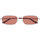 Hodinky & Bižutéria Slnečné okuliare Gucci Occhiali da Sole  GG1457S 004 Logo Strieborná