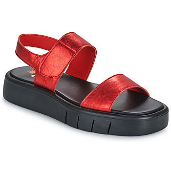 Topánky Žena Sandále Art MALAGA Červená / Metalická