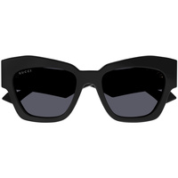 Hodinky & Bižutéria Slnečné okuliare Gucci Occhiali da Sole  GG1422S 001 Čierna