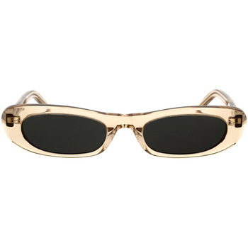Hodinky & Bižutéria Žena Slnečné okuliare Yves Saint Laurent Occhiali da Sole Saint Laurent SL 557 SHADE 004 Béžová