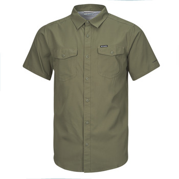 Oblečenie Muž Košele s krátkym rukávom Columbia Utilizer II Solid Short Sleeve Shirt Zelená