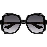 Hodinky & Bižutéria Slnečné okuliare Gucci Occhiali da Sole  GG1431S 001 Čierna
