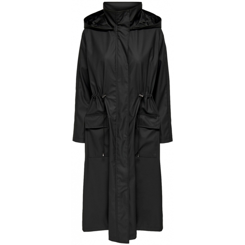 Oblečenie Žena Kabáty Only Raincoat Jane - Black Čierna