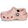 Topánky Dievča Nazuvky Crocs Classic Glitter Clog T Ružová / Trblietkavá