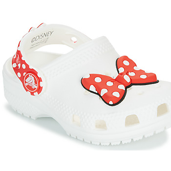 Topánky Dievča Nazuvky Crocs Disney Minnie Mouse Cls Clg T Biela / Červená