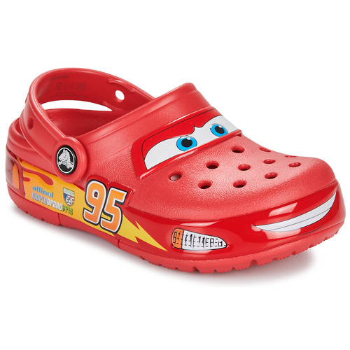 Topánky Deti Nazuvky Crocs Cars LMQ Crocband Clg K Červená