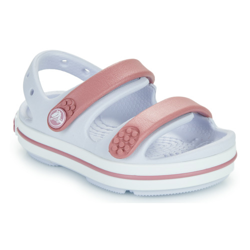 Topánky Dievča Sandále Crocs Crocband Cruiser Sandal T Fialová 
