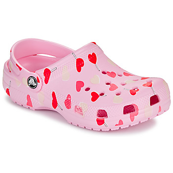 Topánky Dievča Nazuvky Crocs Classic VDay Clog K Ružová