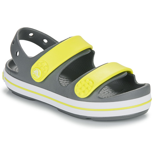 Topánky Deti Sandále Crocs Crocband Cruiser Sandal K Šedá / Žltá