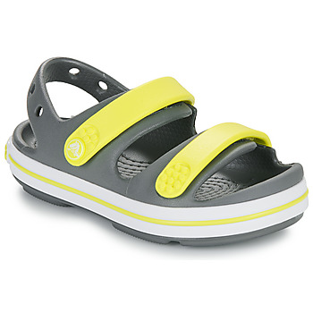 Topánky Deti Sandále Crocs Crocband Cruiser Sandal T Šedá / Žltá