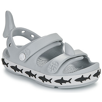 Topánky Deti Sandále Crocs Crocband Cruiser Shark SandalT Šedá
