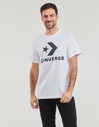 Converse STAR CHEVRON TEE WHITE Biela