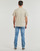 Oblečenie Tričká s krátkym rukávom Converse CHUCK PATCH TEE BEACH STONE / WHITE Béžová