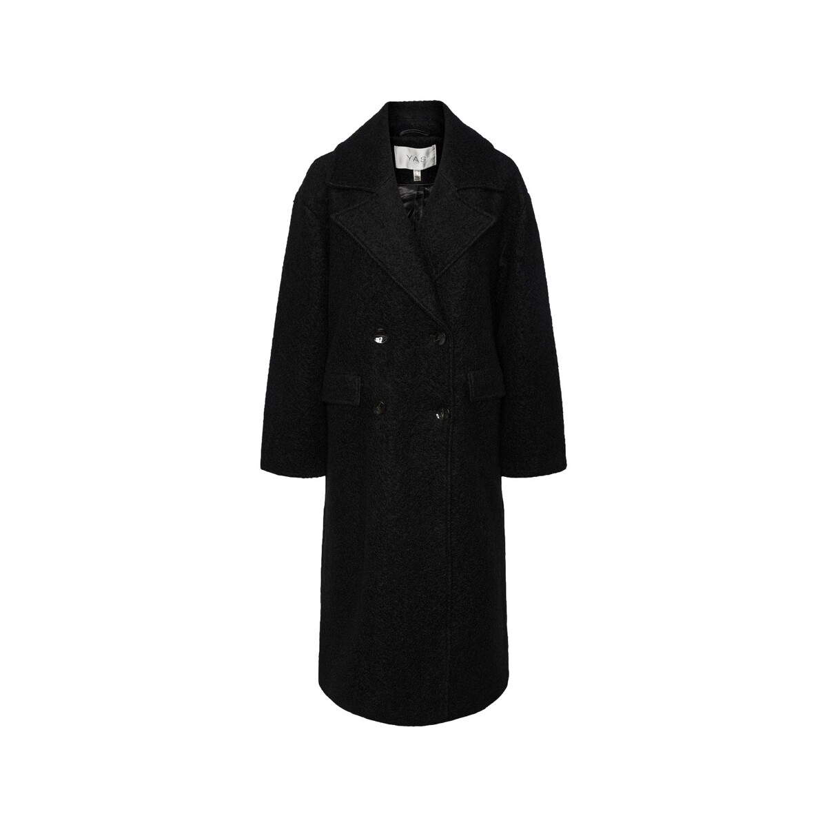 Oblečenie Žena Kabáty Y.a.s YAS Noos Mila Jacket L/S - Black Čierna