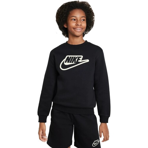 Oblečenie Chlapec Mikiny Nike NIOS  SPORTSWEAR CLUB FD3182 Čierna