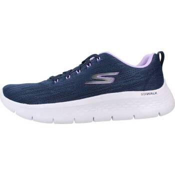 Topánky Módne tenisky Skechers GO WALK FLEX- STRIKIN LOOK Modrá