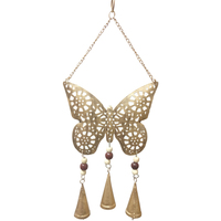 Hodinky & Bižutéria Prívesky Signes Grimalt Motýľový Mobilný Ornament Zlatá