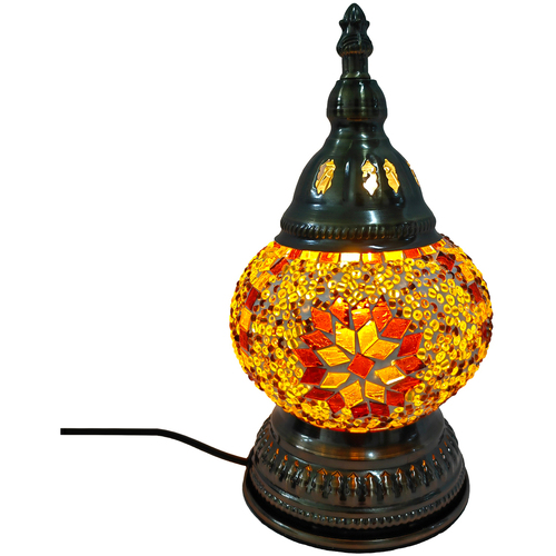 Domov Stolové lampy Signes Grimalt Mozaika Oranžová