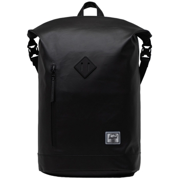 Herschel Roll Top Backpack - Black Čierna