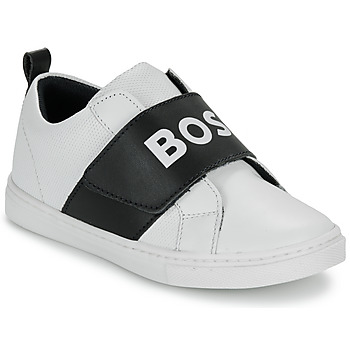 Topánky Chlapec Nízke tenisky BOSS CASUAL 3 Biela / Čierna
