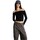 Oblečenie Žena Tričká s dlhým rukávom Tommy Jeans CAMISETA HOMBROS CAIDOS MUJER   DW0DW17535 Čierna