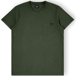 Oblečenie Muž Tričká a polokošele Edwin Pocket T-Shirt - Kombu Green Zelená