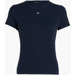 Oblečenie Žena Tričká a polokošele Tommy Jeans DW0DW17383 Modrá