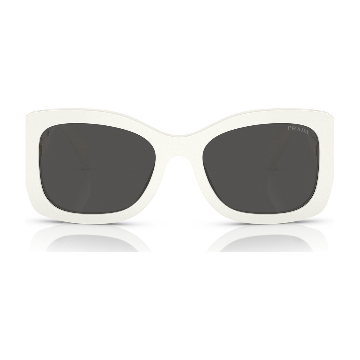 Hodinky & Bižutéria Slnečné okuliare Prada Occhiali da Sole  PRA08S 1425S0 Biela